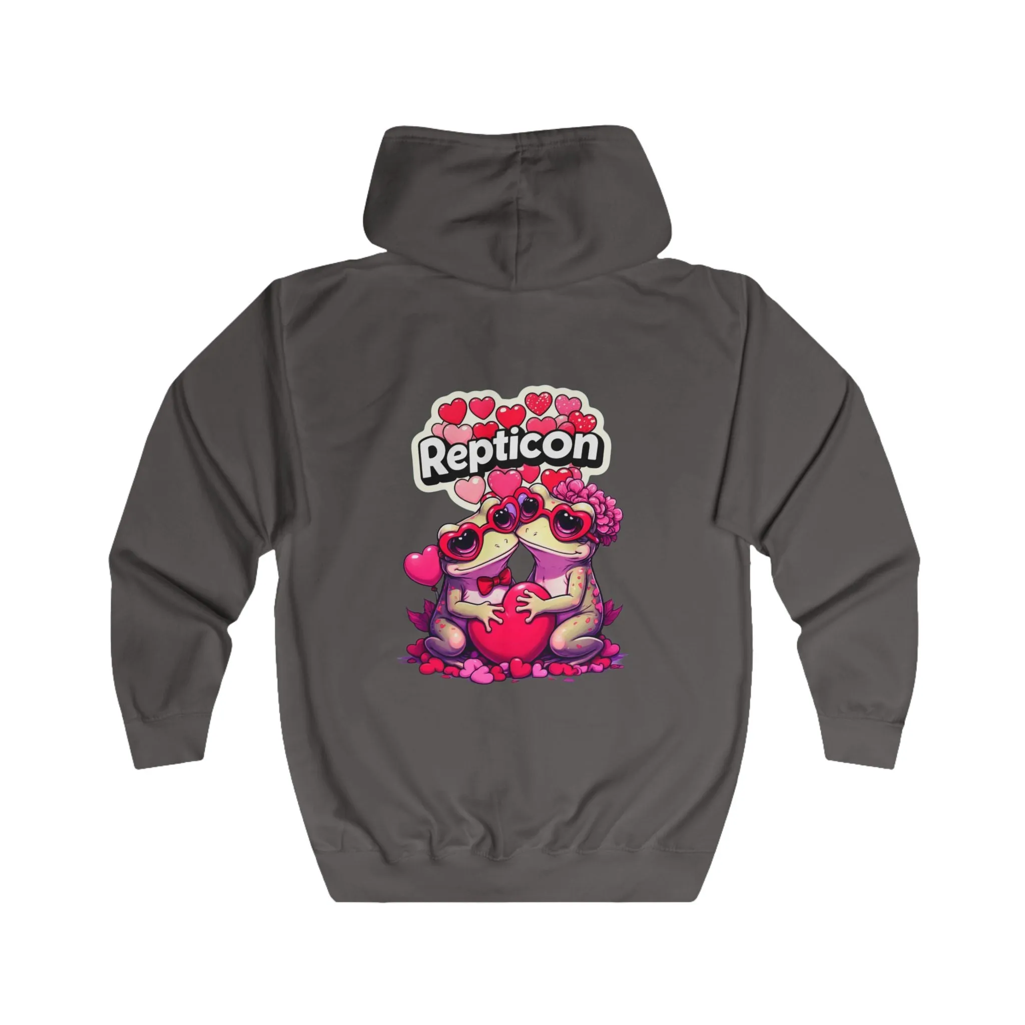 Repticon Unisex Full Zip Hoodie w/ Valentine Toads