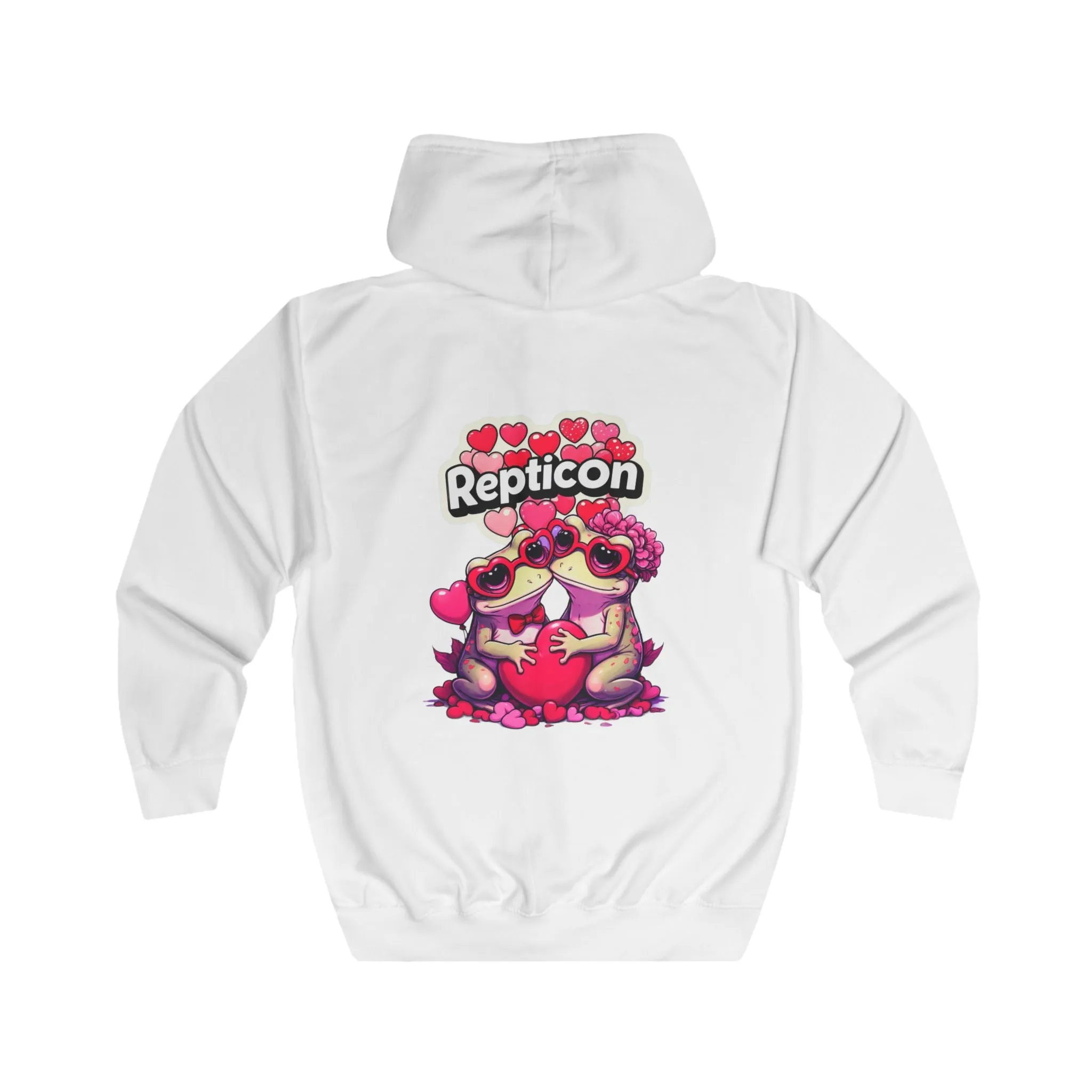 Repticon Unisex Full Zip Hoodie w/ Valentine Toads
