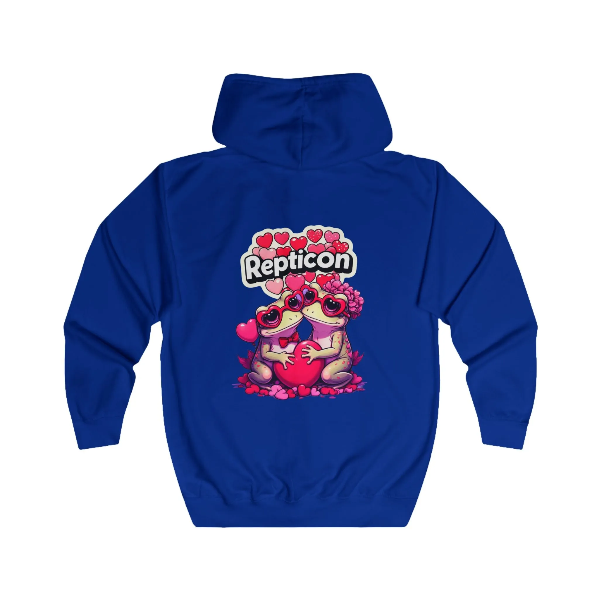 Repticon Unisex Full Zip Hoodie w/ Valentine Toads