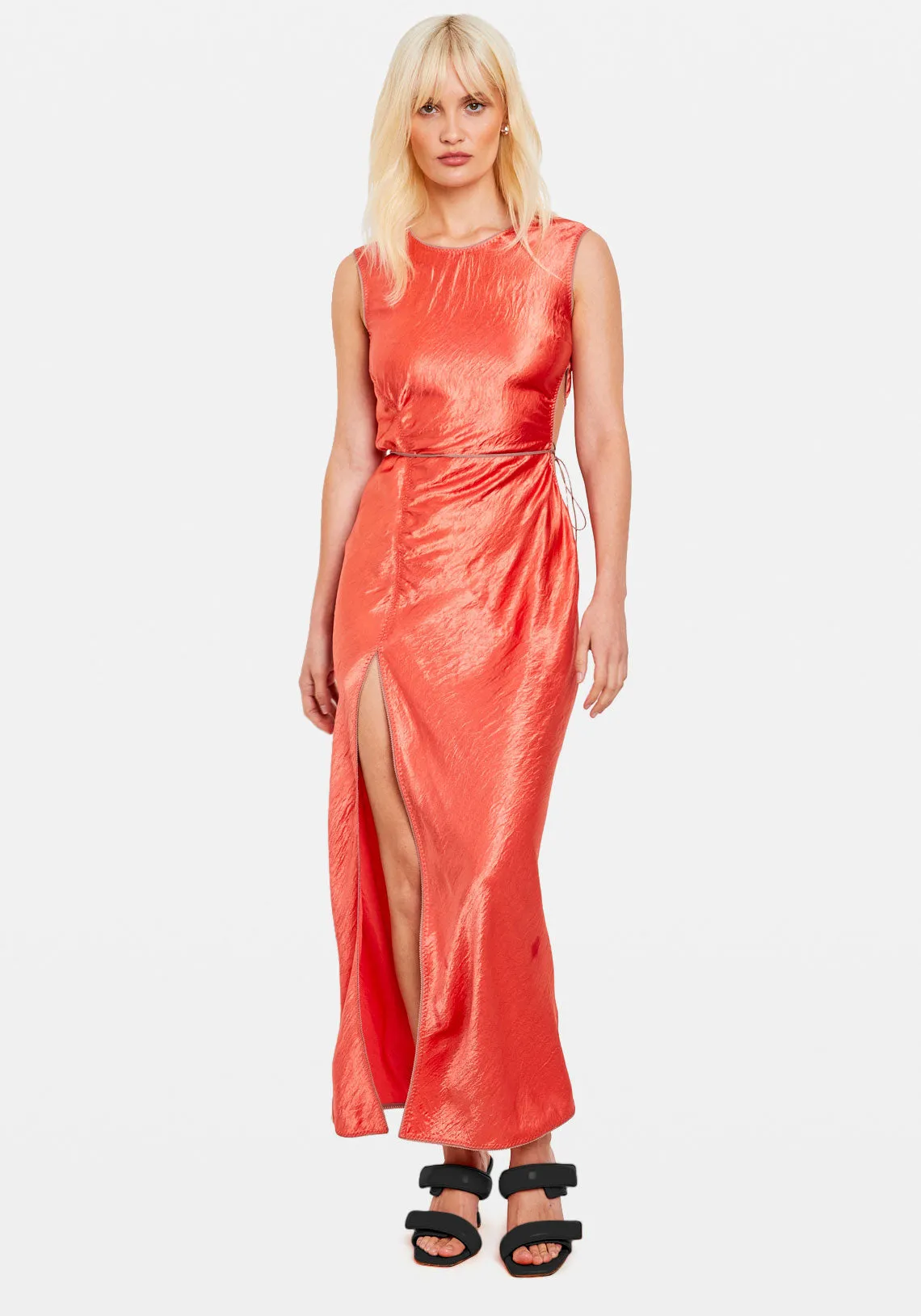 Rosalie Maxi Dress Coral