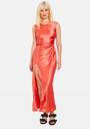 Rosalie Maxi Dress Coral