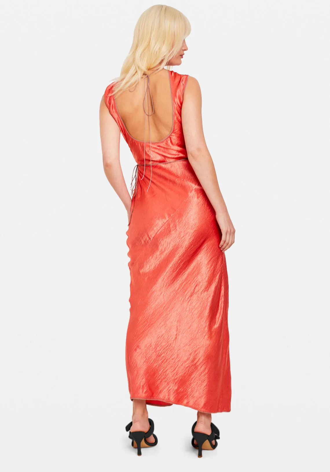 Rosalie Maxi Dress Coral