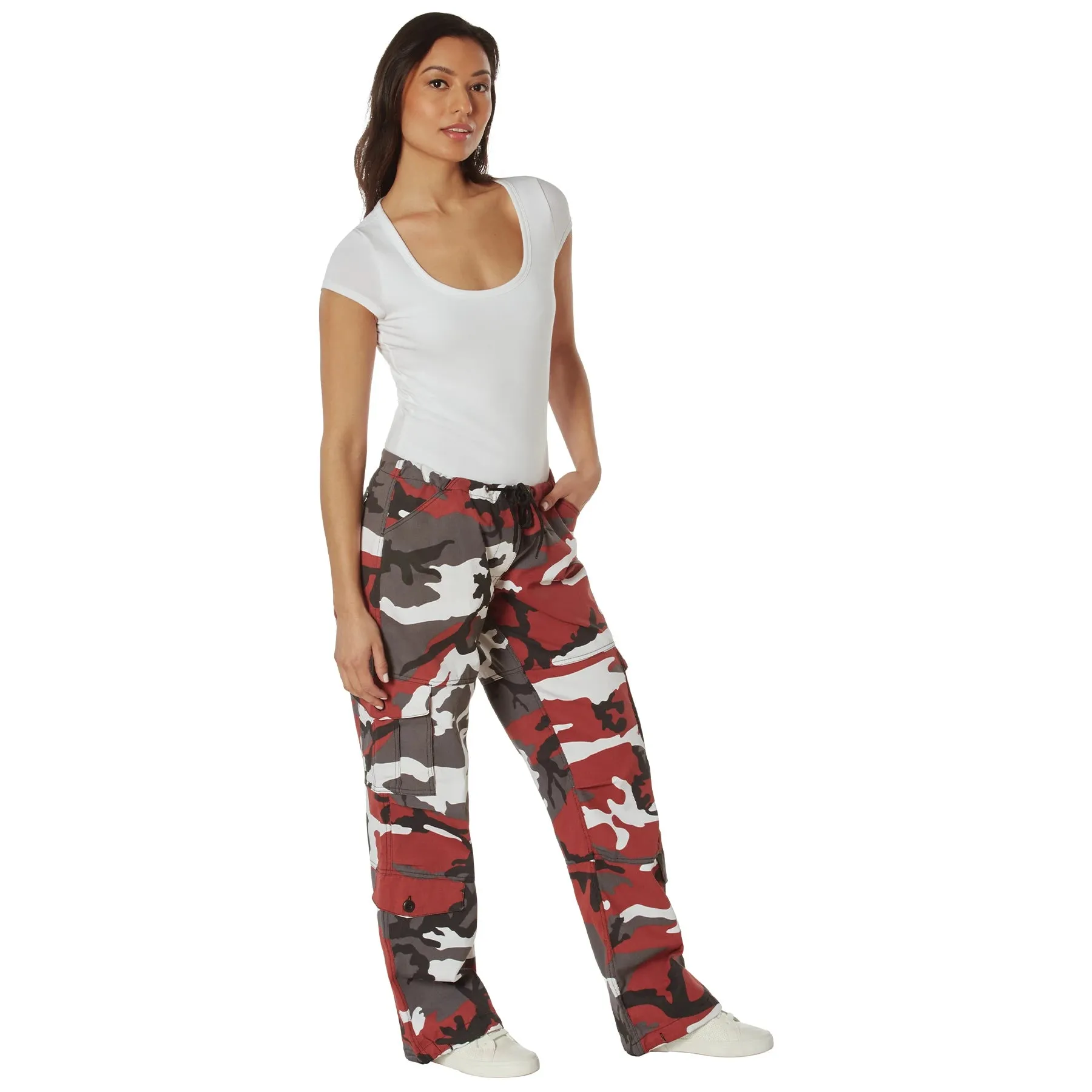 Rothco | Women's Paratrooper Red Camo Fatigues