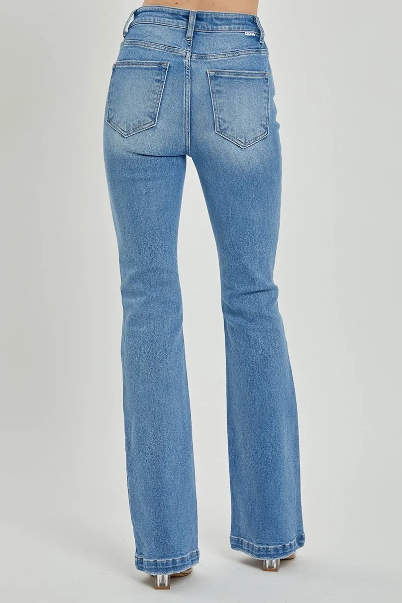 Slade- high rise boot cut Risen jeans