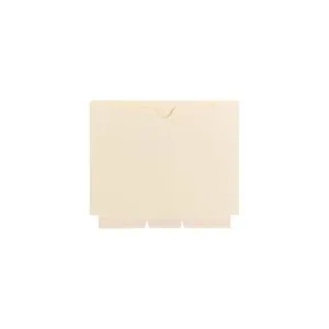 Smead Self-Adhesive Jackets - Letter - 8 1/2" x 11" Sheet Size - Manila - Recycled - 10 / Pack