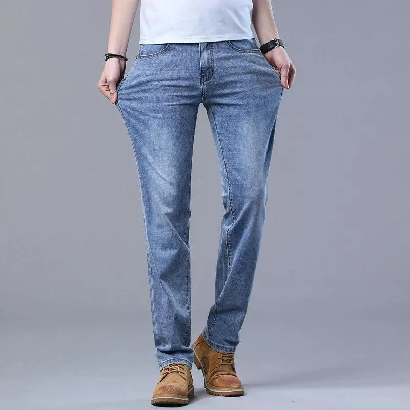 Stylish Slim Casual Stretch Denim Jeans Pants