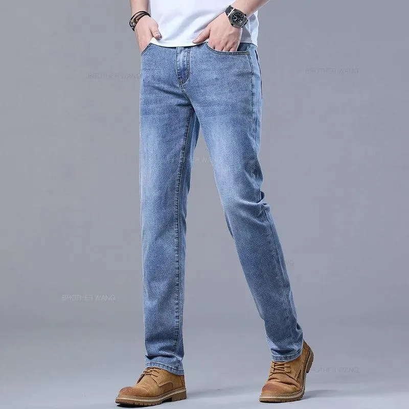 Stylish Slim Casual Stretch Denim Jeans Pants