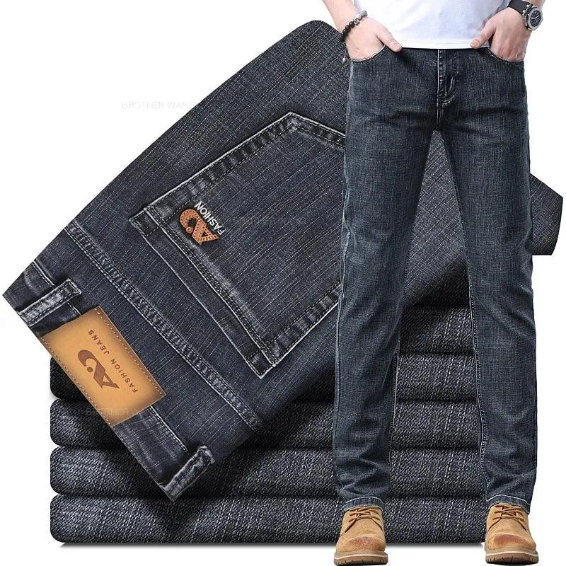 Stylish Slim Casual Stretch Denim Jeans Pants