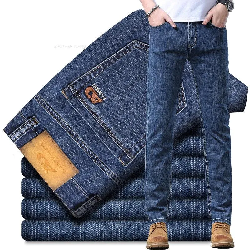 Stylish Slim Casual Stretch Denim Jeans Pants