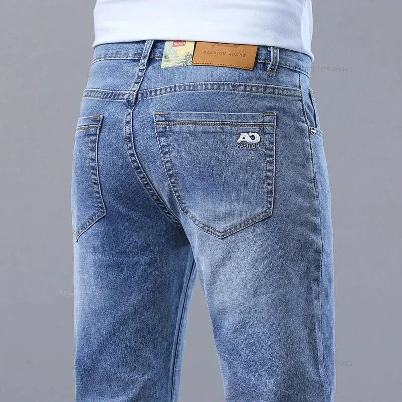 Stylish Slim Casual Stretch Denim Jeans Pants