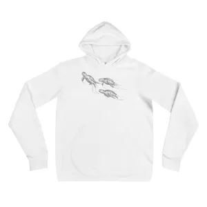 The Sea Turtles (Dark) - Fleece Pullover Hoodie