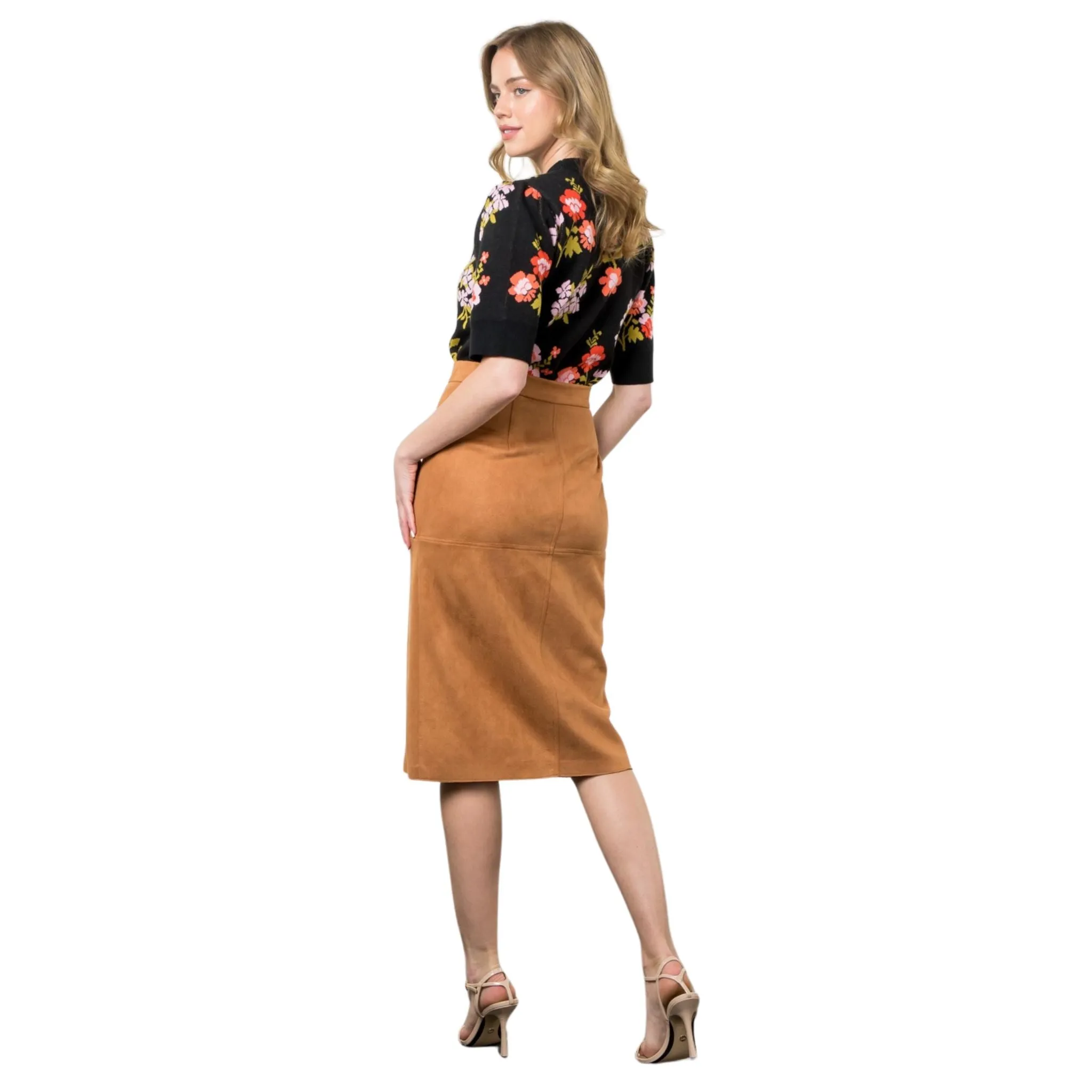THML Floral Print Sweater