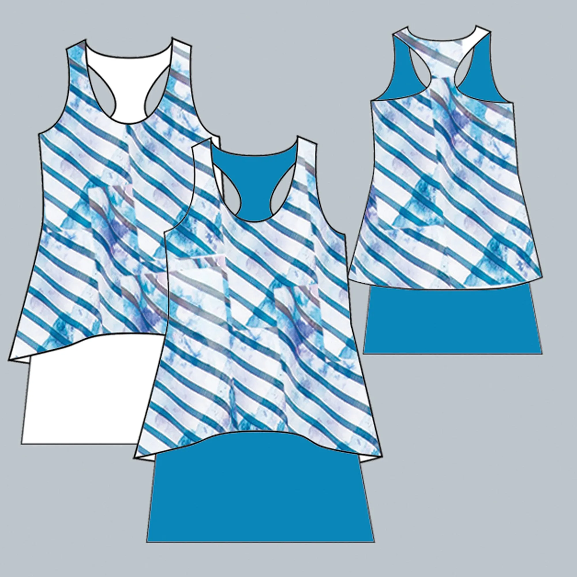 Trista Tennis Dress (white)