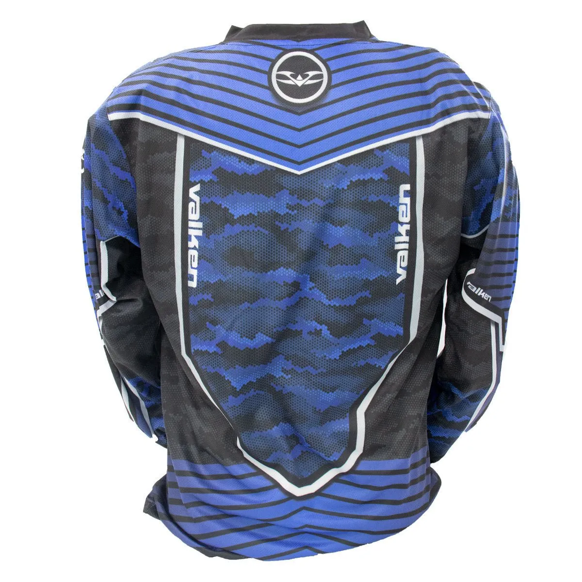 Valken Fate GFX Jersey - Digi Tiger Blue Camo