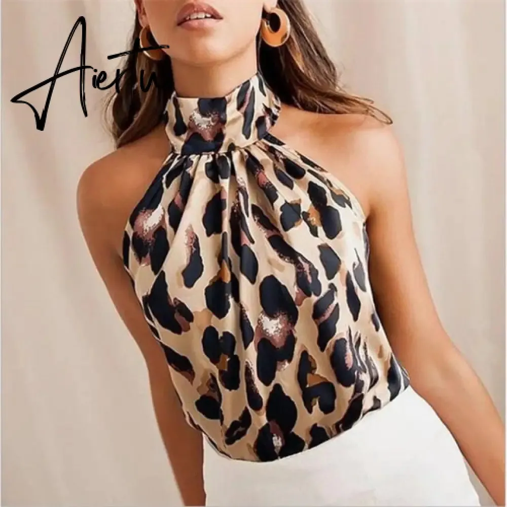 Women Summer Off Shoulder Halter Blouse Shirts Sexy Backless Solid Color Tops Ladies Elegant Short Sleeve Shirt Blusas 2XL