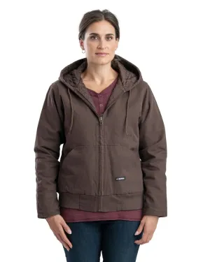 Women's Insulated Duck Hooded Active Jacket