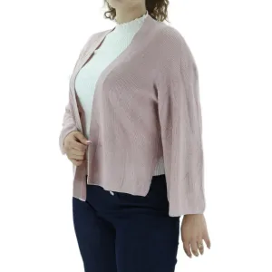 Women's Open Front Cardigan,Pink